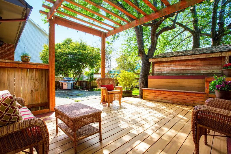 Lattice Arbor Installation in Conroe, TX